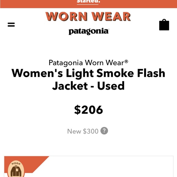 Patagonia Light Smoke Flash Jacket Women’s Medium - Picture 5 of 16
